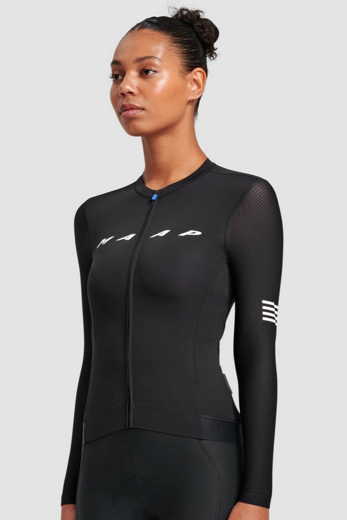 MAAP Women's Evade Pro Base LS Jersey BLACK