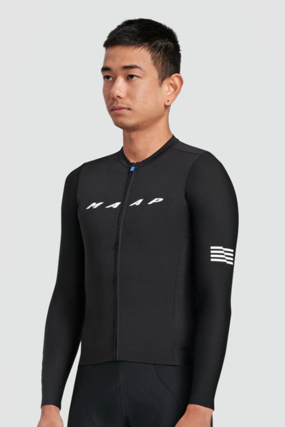 MAAP Evade Pro Base LS Jersey 2.0 Black