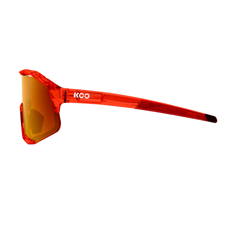 KOO Demos Sunglasses - Red Glass / Red