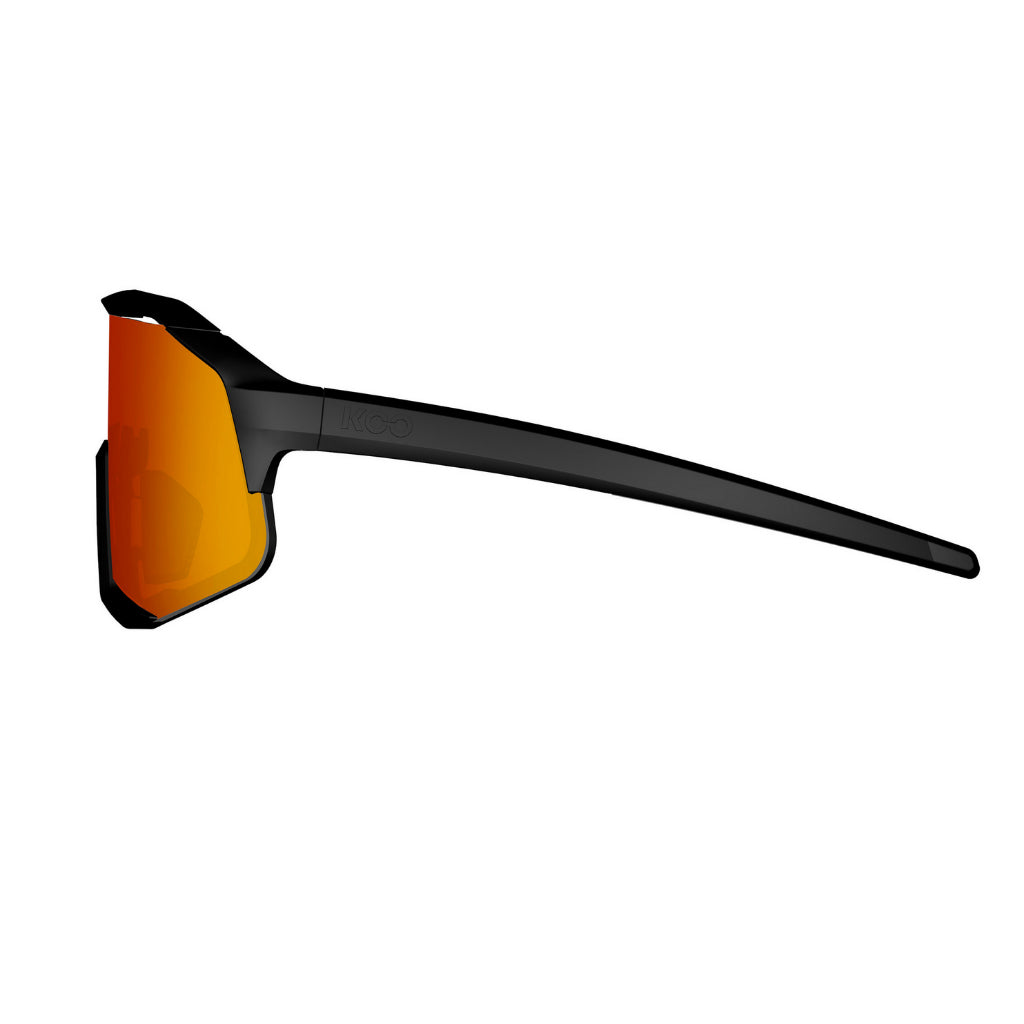 KOO Demos Sunglasses Black Matt/Red