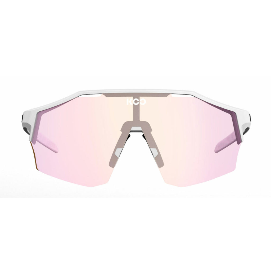 KOO ALIBI White Matt / Fuchsia Photochromic