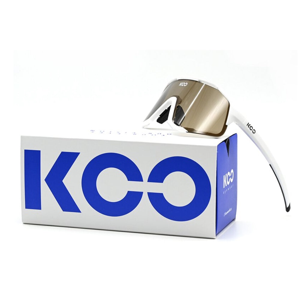 KOO Demos Sunglasses White / Brown