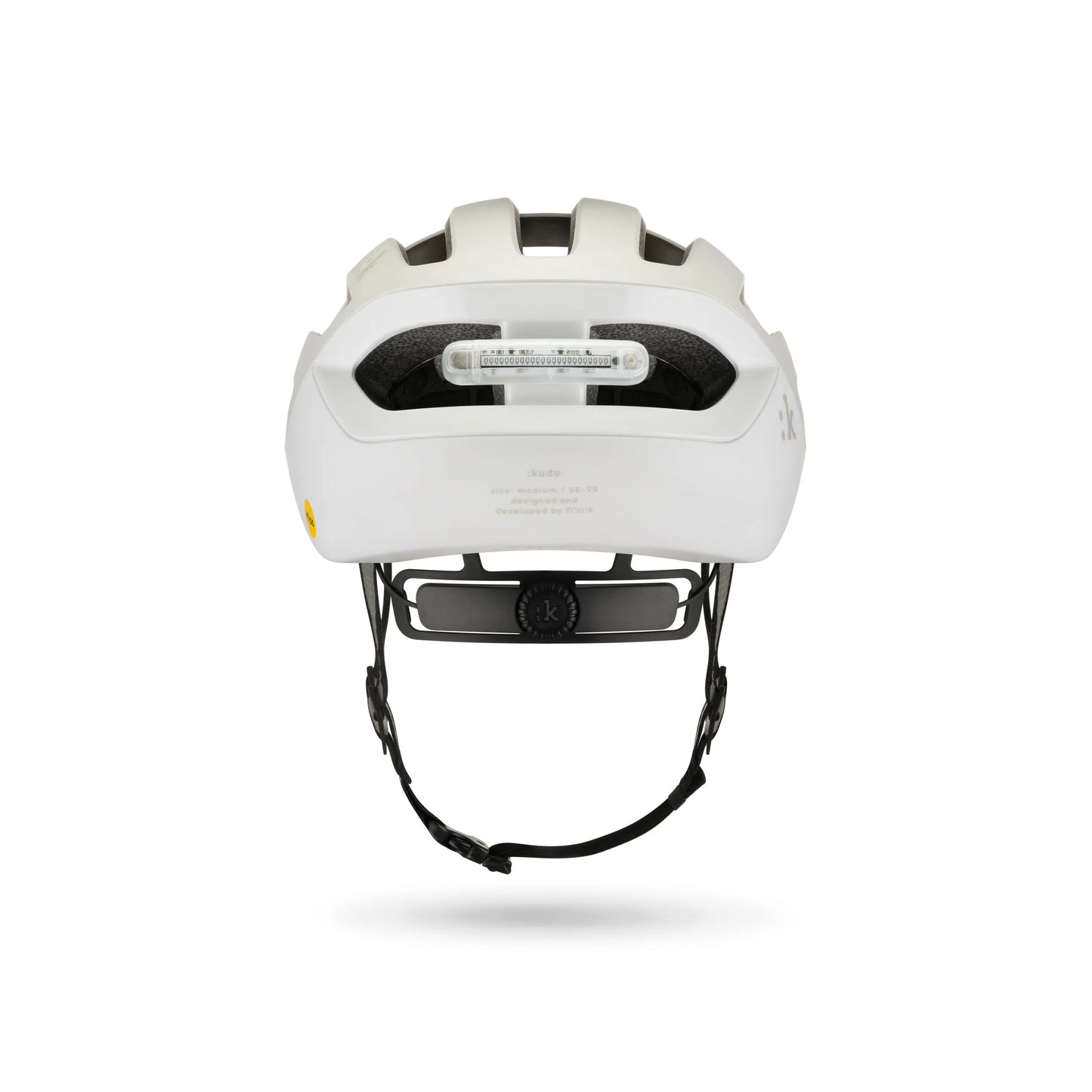 FIZIK HELMET KUDO + LIGHT WHITE