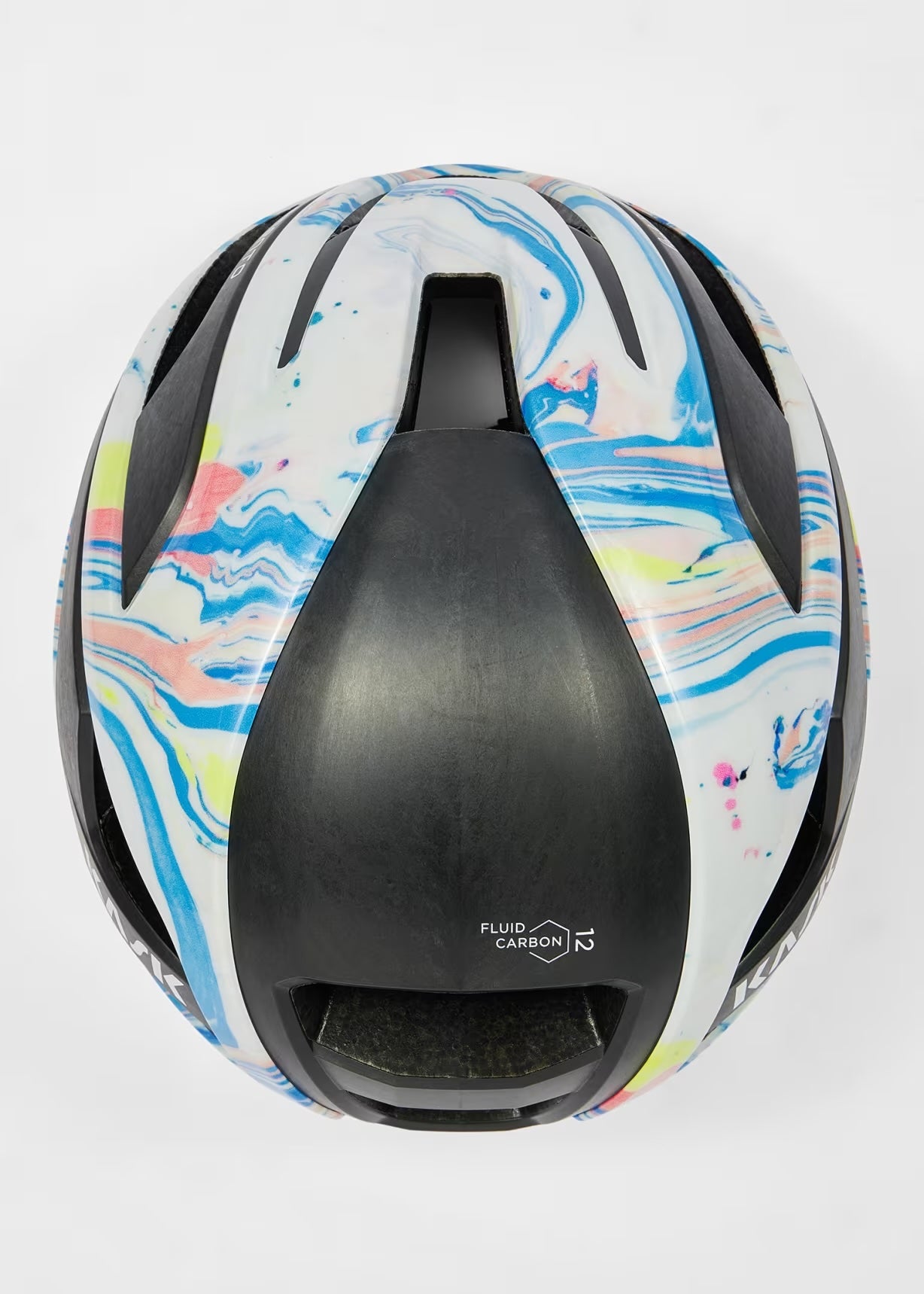 Paul Smith + Kask White 'Marble Inks' Elemento Cycling Helmet (PRE-ORDER)