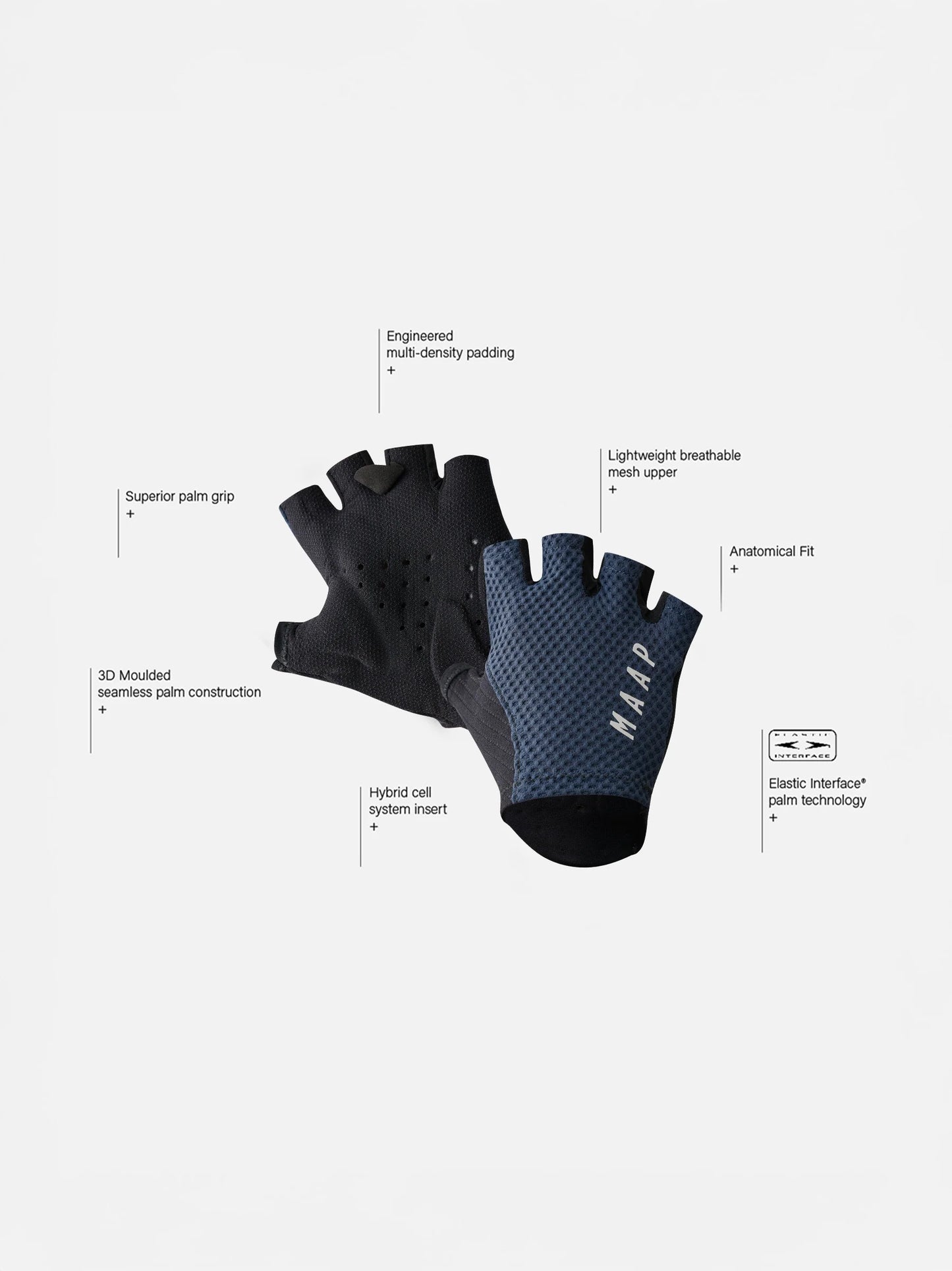 MAAP Pro Race Mitt Glove Midnight