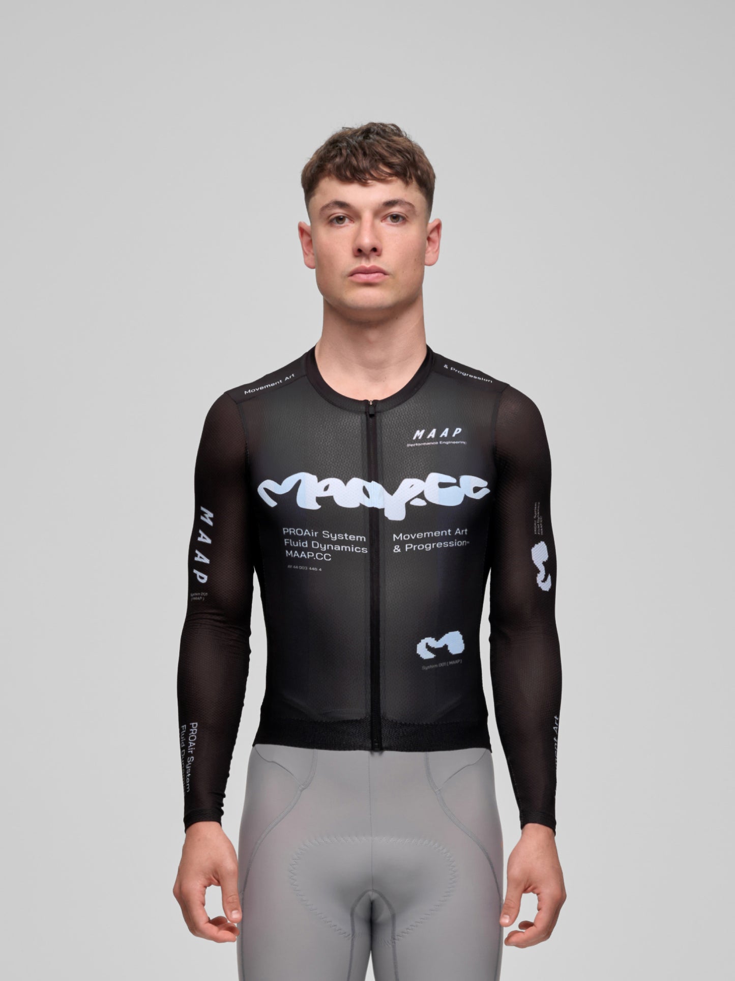 MAAP Strata Pro Air LS Jersey 3.0 DARK CHOC