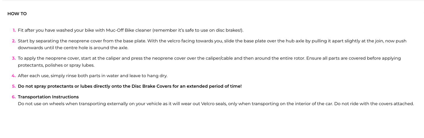 MUC-OFF Disc Brake Cover Bolt