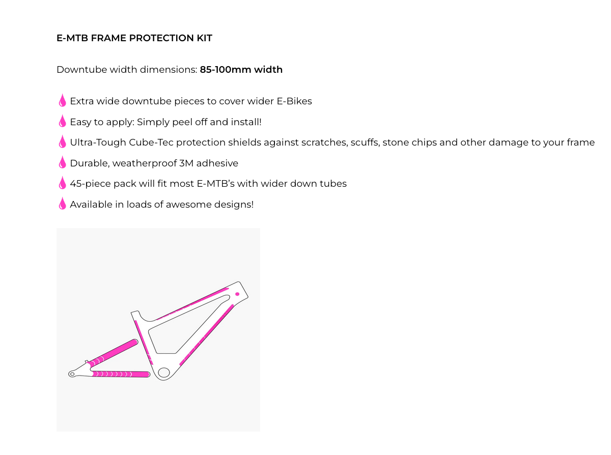 MUC-OFF Frame Protection Kit Bolt