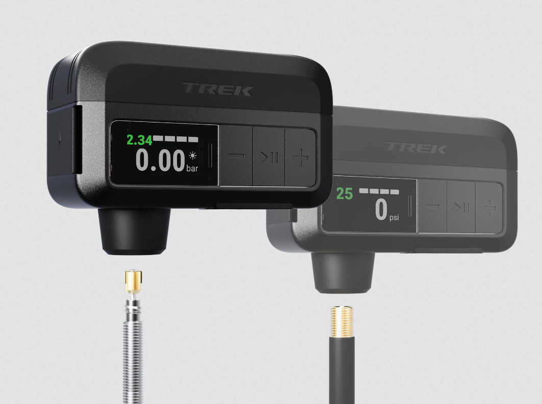 TREK AIR RUSH MINI PUMP ELETRIC BLACK
