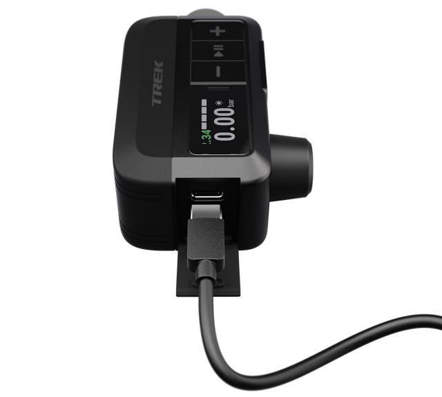 TREK AIR RUSH MINI PUMP ELETRIC BLACK