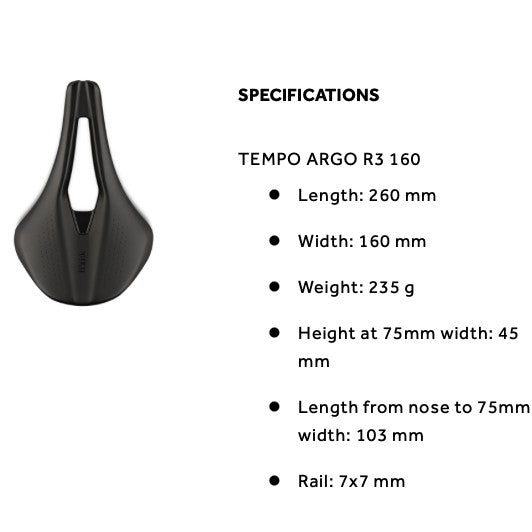 Fizik Saddle Tempo Argo R3