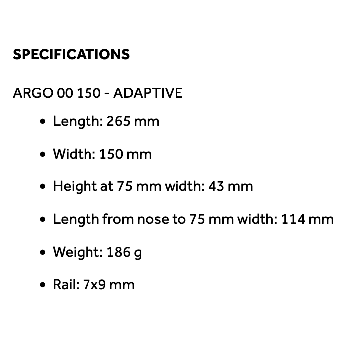 FIZIK VENTO ARGO 00 ADAPTIVE SADDLE