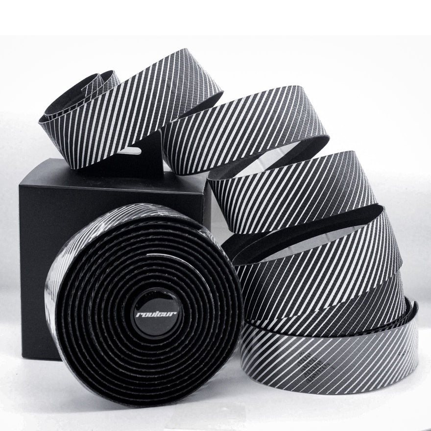 ROULEUR GRAPHIC BAR TAPE - Line Blk/Wht