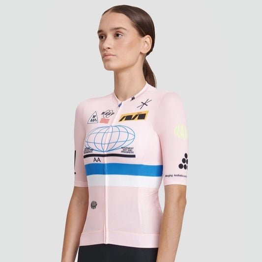 MAAP Women's Axis Pro Jersey PALE PINK