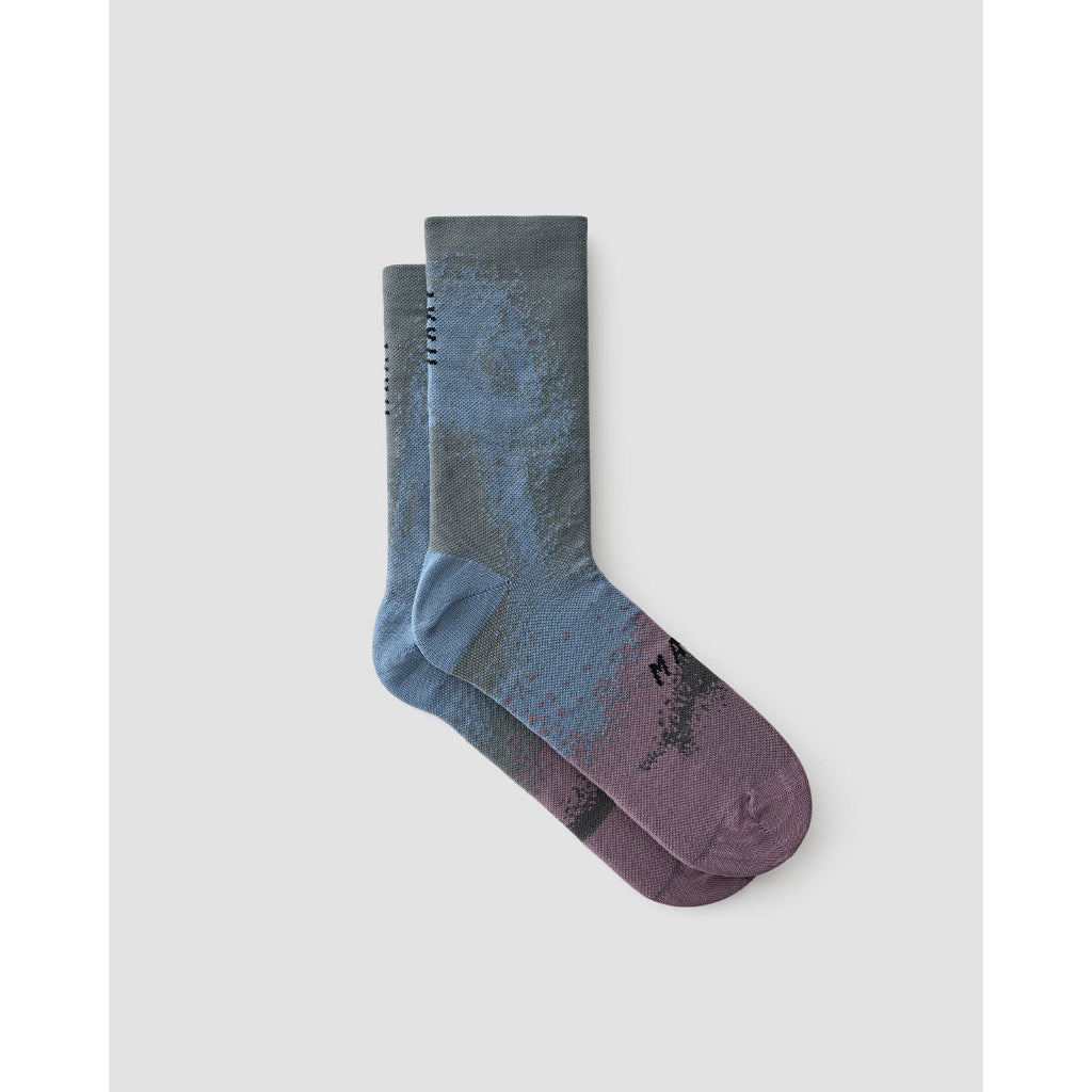 MAAP Blurred Out Sock Blue Mix