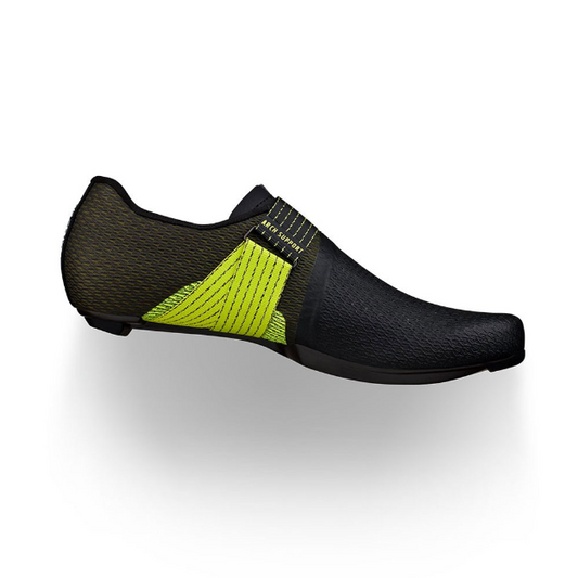 FIZIK VENTO STABILITA CARBON SHOE BLACK/YELLOW FLUO