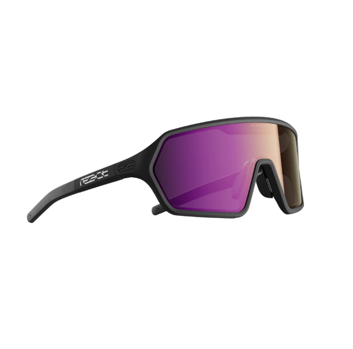 REACT REV NOVA BLACK SUNGLASSES