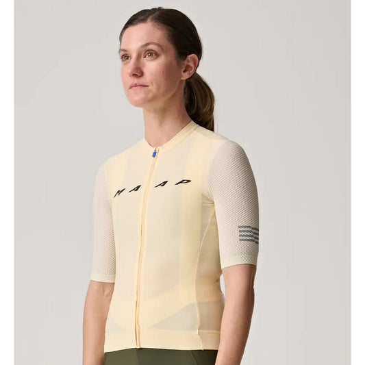 MAAP Women's Evade Pro Base Jersey 2.0 SANDSTONE/LIMESTONE