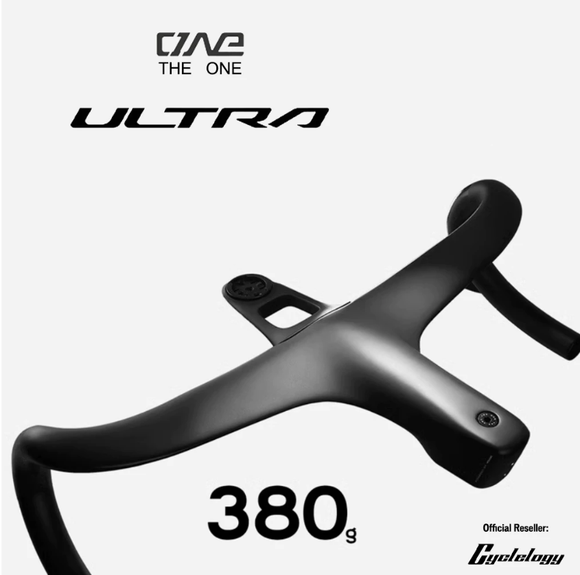 The One Ultra Raspberry 2025 THE ONE ULTRA Integrated Carbon Aerodynamic Handlebar 1 Year Warr ...