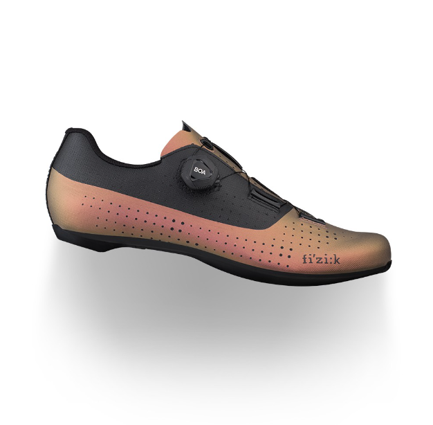 FIZIK TEMPO R4 OVERCURVE WIDE SHOE COPPER BLACK