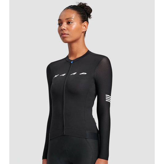 MAAP Women's Evade Pro Base LS Jersey 2.0 BLACK