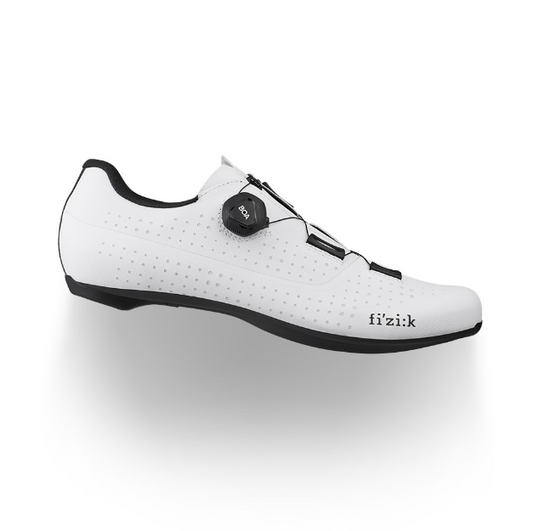 FIZIK TEMPO OVERCURVE R4 WIDE SHOE WHITE BLACK