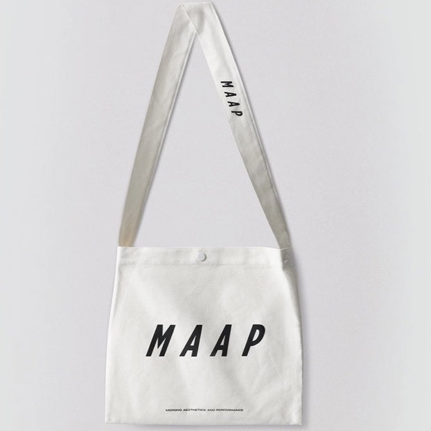 MAAP Cotton Canvas Musette WHITE