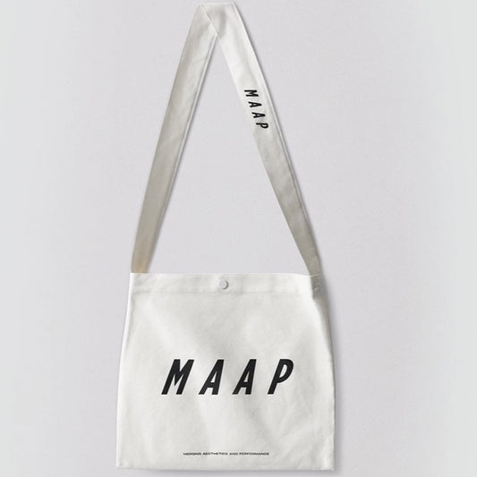 MAAP Cotton Canvas Musette WHITE