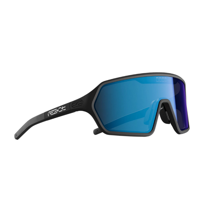 REACT REV SKY BLACK SUNGLASSES