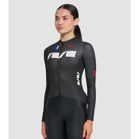 MAAP Women's Trace Pro Air LS Jersey BLACK