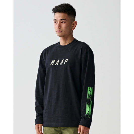 MAAP LPW Replica LS Tee BLACK