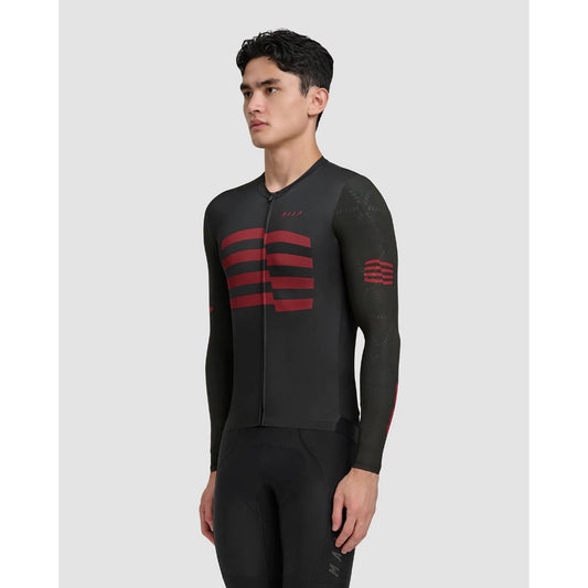 MAAP Sphere Pro Hex LS Jersey 2.0 Black