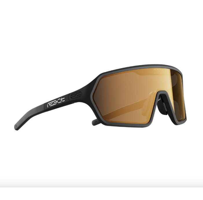 REACT REV RUBY BLACK SUNGLASSES