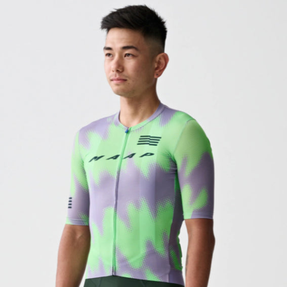 MAAP LPW Pro Air Jersey 2.0 Purple Ash/Aqua Green