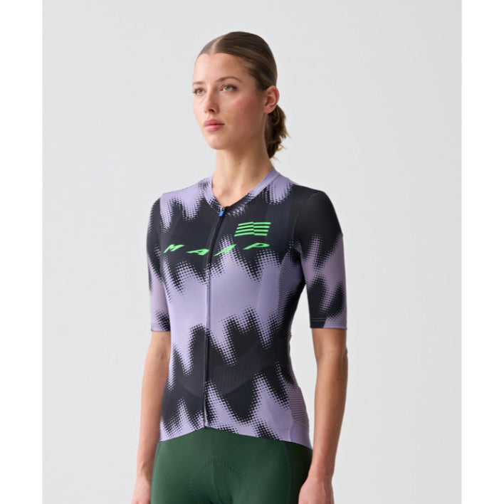 MAAP Women's LPW Pro Air Jersey 2.0 Purple Ash/Black