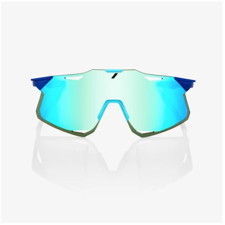 RIDE 100% HYPERCRAFT® Matte Metallic Into the Fade Blue Topaz Multilayer Mirror Lens