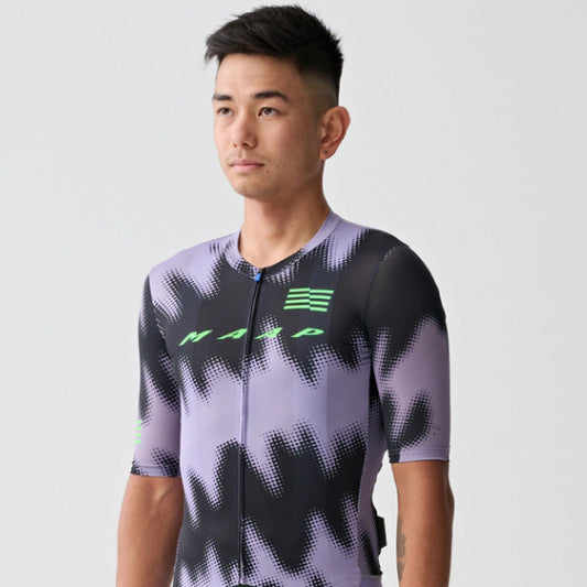 MAAP LPW Pro Air Jersey 2.0 Purple Ash/Black