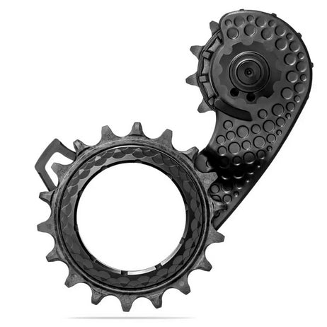 absoluteBLACK Hollowcage® Shimano 9100/8000 Carbon Ceramic Oversized derailleur pulley cage