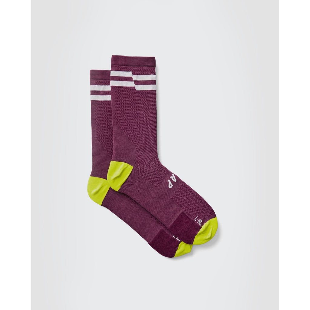 MAAP Emblem Sock Burgundy