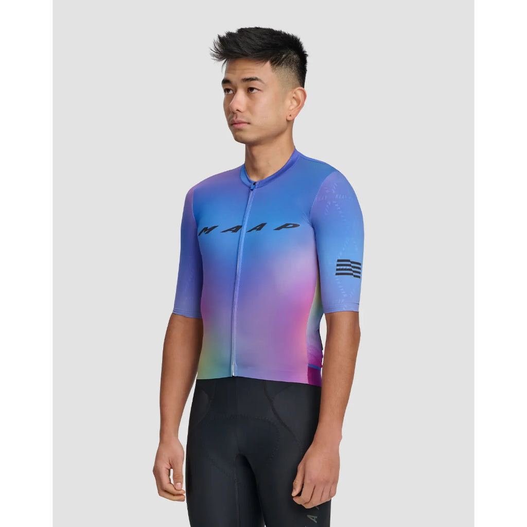 MAAP Blurred Out Pro Hex Jersey 2.0 Blue Mix