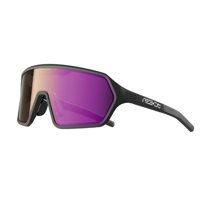 REACT REV NOVA BLACK SUNGLASSES