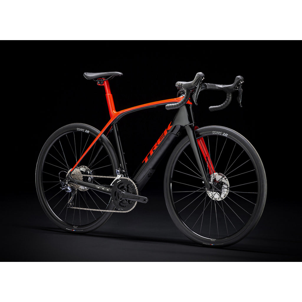 Trek Domane + LT Red and Trek Black