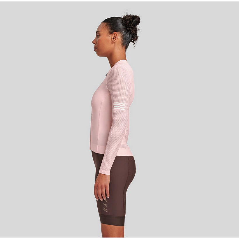 MAAP Women's Evade Pro Base LS Jersey 2.0 PALE PINK