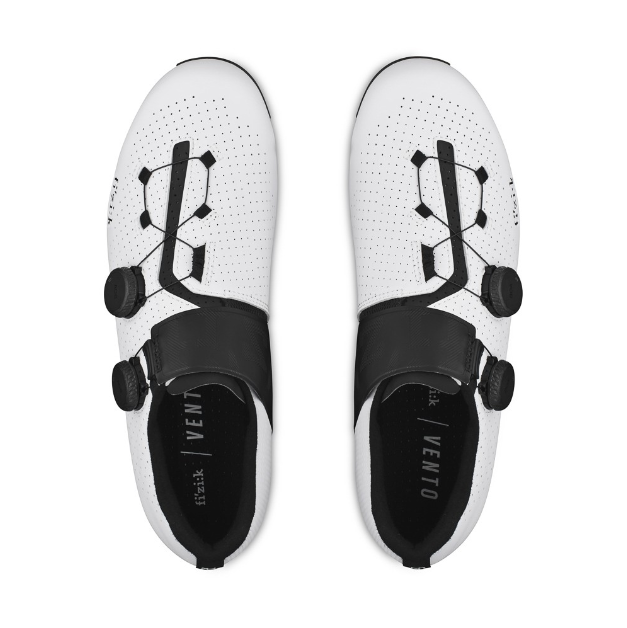 FIZIK VENTO INFINITO CARBON 2 SHOE WHITE/BLACK (WIDE)