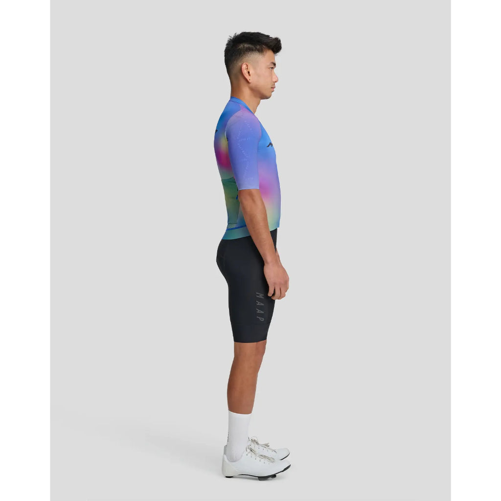 MAAP Blurred Out Pro Hex Jersey 2.0 Blue Mix