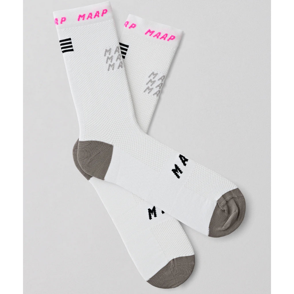 MAAP Eclipse Sock WHITE / MOREL