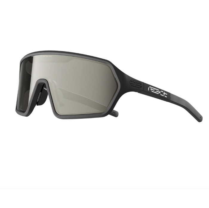 REACT REV ONYX BLACK SUNGLASSES