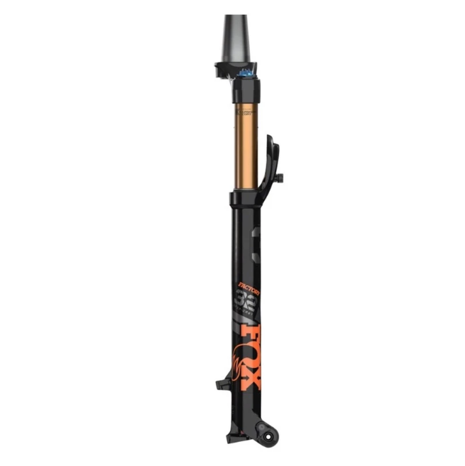 FOX 32 Step-Cast Factory Suspension Fork - 29", 100 mm, 15 x 110 mm, 44 mm Offset, Shiny Black, FIT4, 3-Position