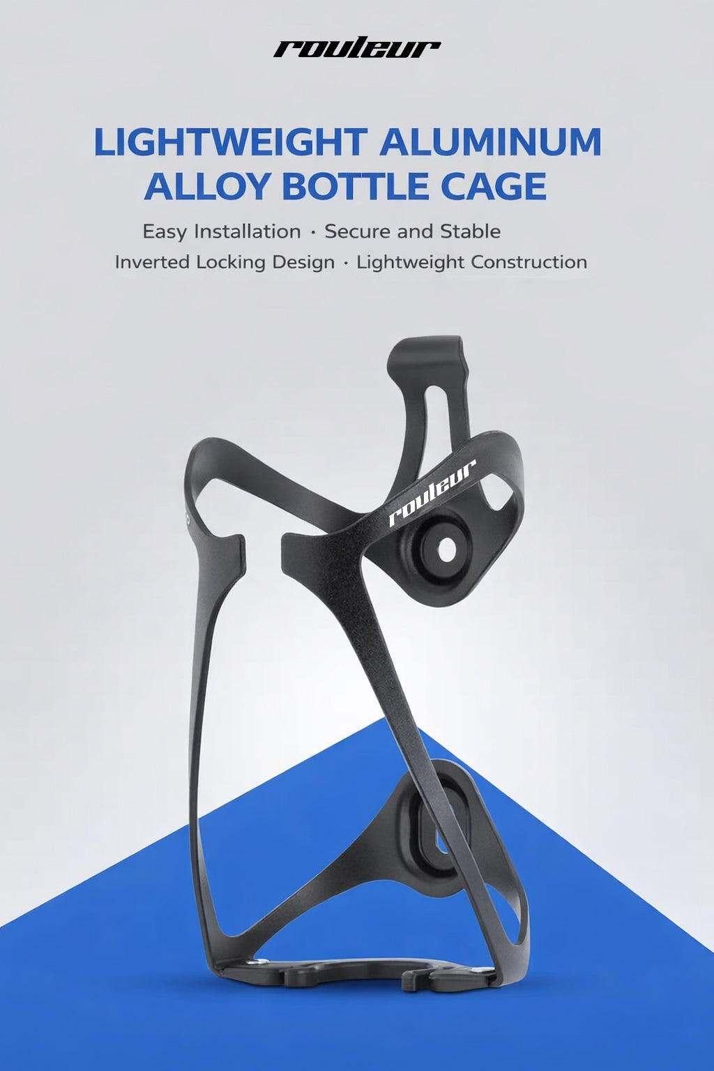 Rouleur Rib Bottle Cage Alloy