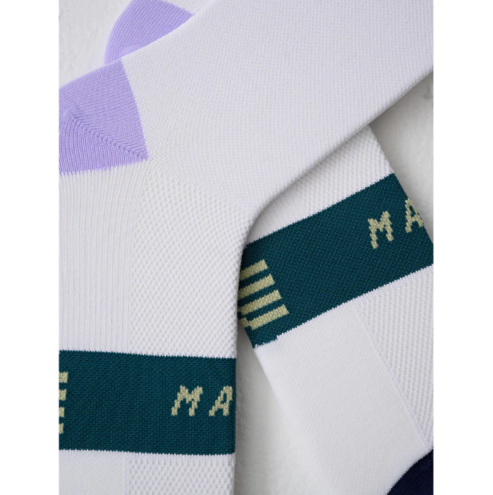 MAAP Level Sock White/Heather Mix